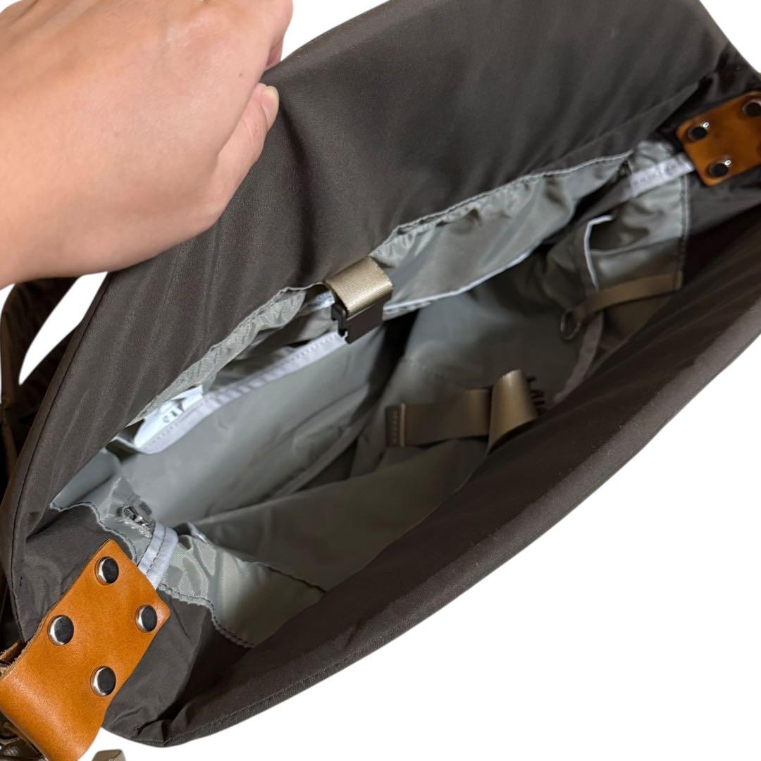 【aky様】 N/ORN ノルン 抱っこバッグ チャコールブラウン ショルダー付