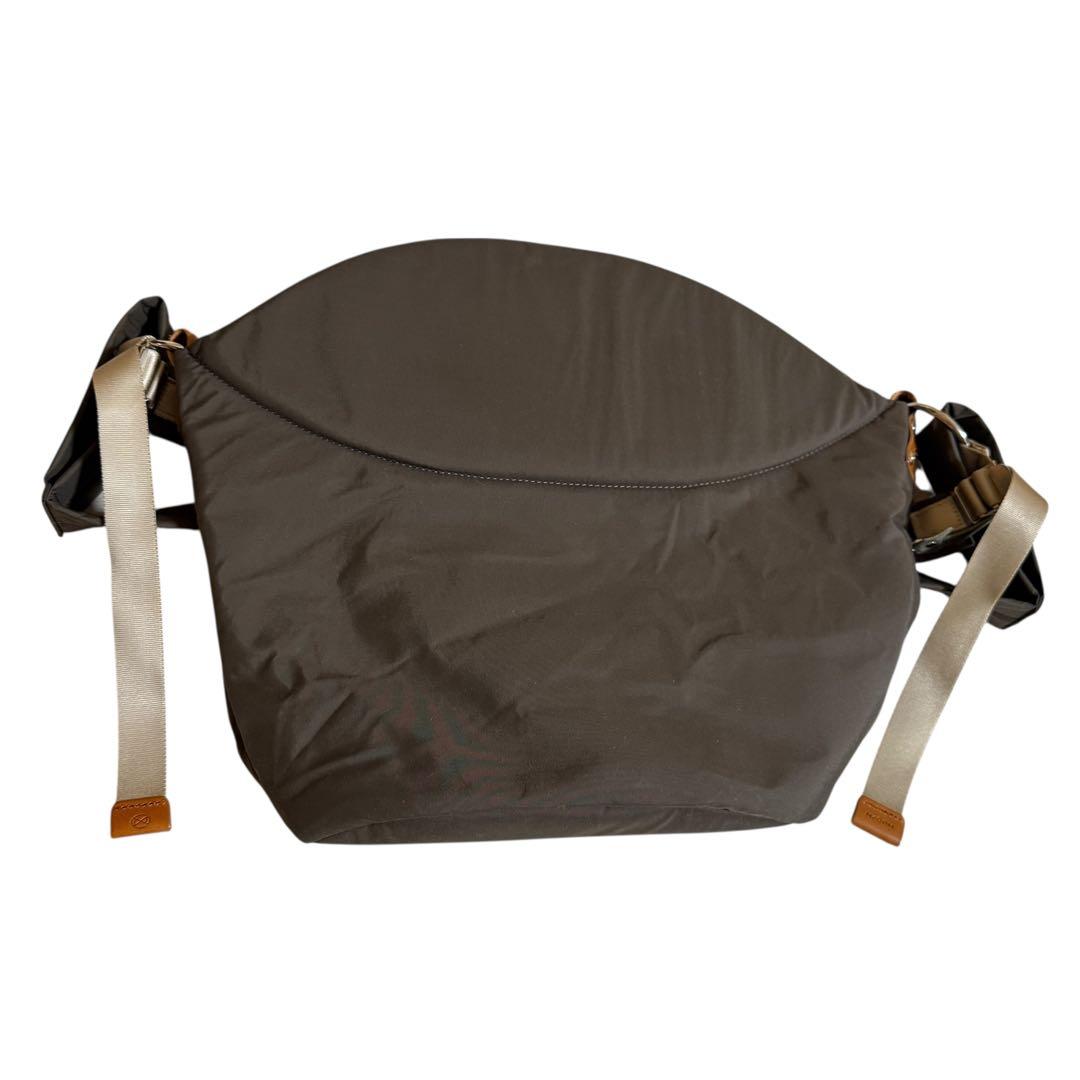 【aky様】 N/ORN ノルン 抱っこバッグ チャコールブラウン ショルダー付