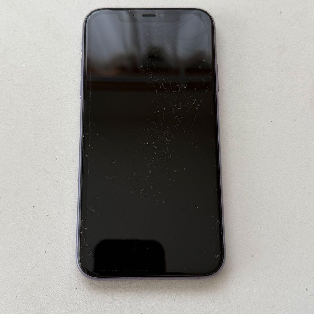 Apple iPhone 11 本体 パープル 128GB ジャンク品