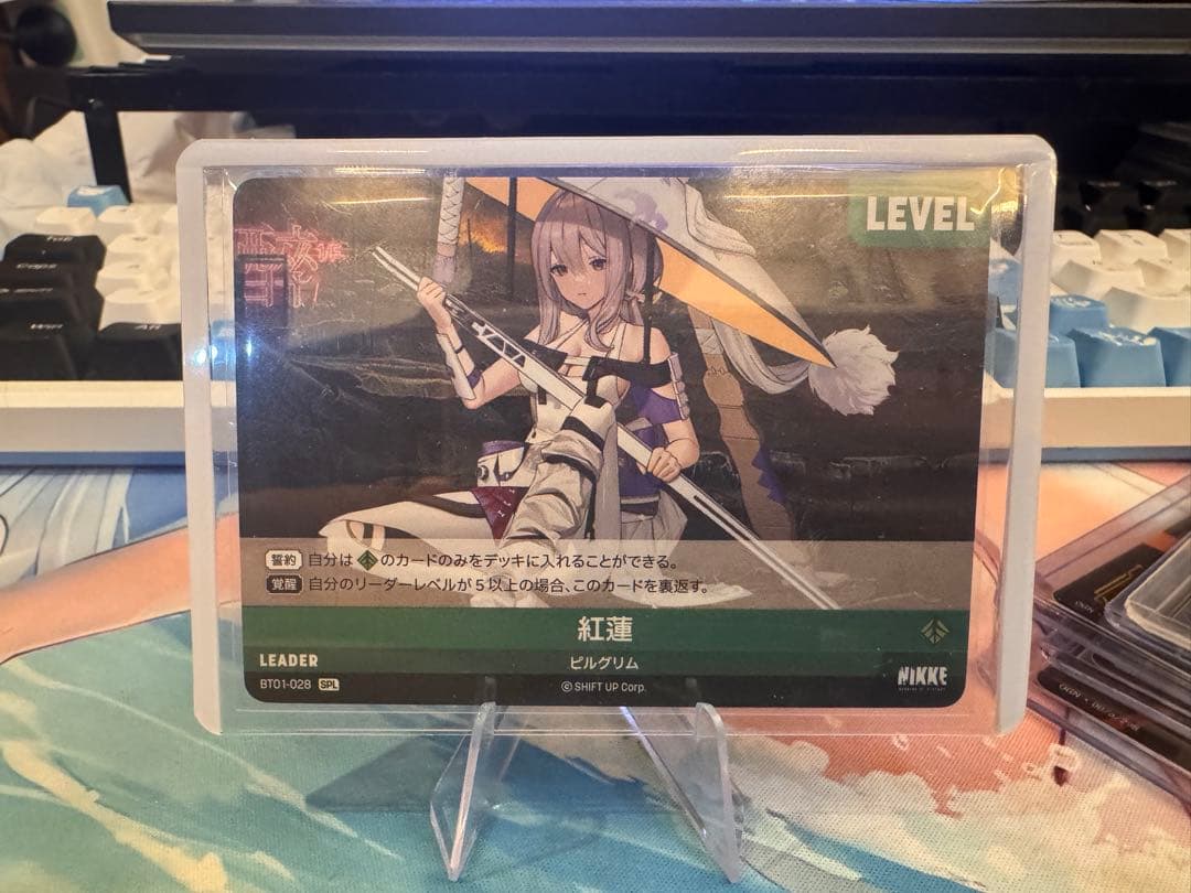 ヴァイスシュヴァルツ 勝利の女神:NIKKE 紅蓮 サイン SPL 韓国