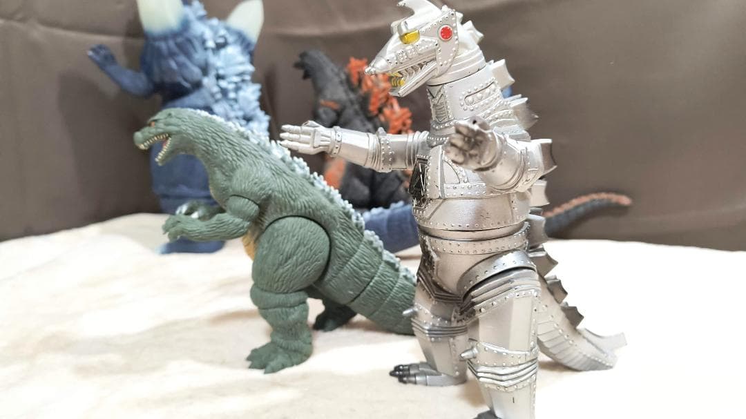 ソフビ　ゴジラ　メカゴジラ　など　ゴジラシリーズ　5体