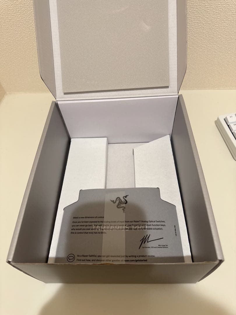 Razer TARTARUS PRO ホワイト