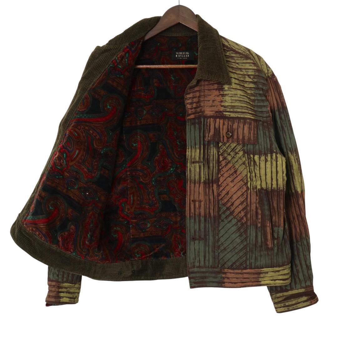 FICCE/ヨシユキコニシ フィッチェ 襟コーデュロイ ジャケット ブルゾン