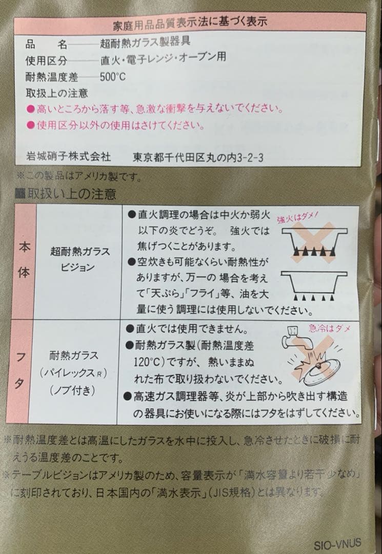 【廃盤】ビジョン希少サイズデザイン　ヴィンテージ1.0L 片手鍋　vision