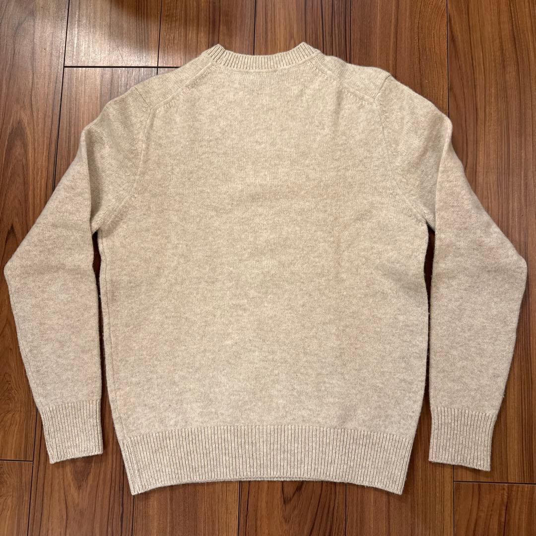 【ぼんさま専用】MAISON KITSUNE クルーネックニット アイボリー