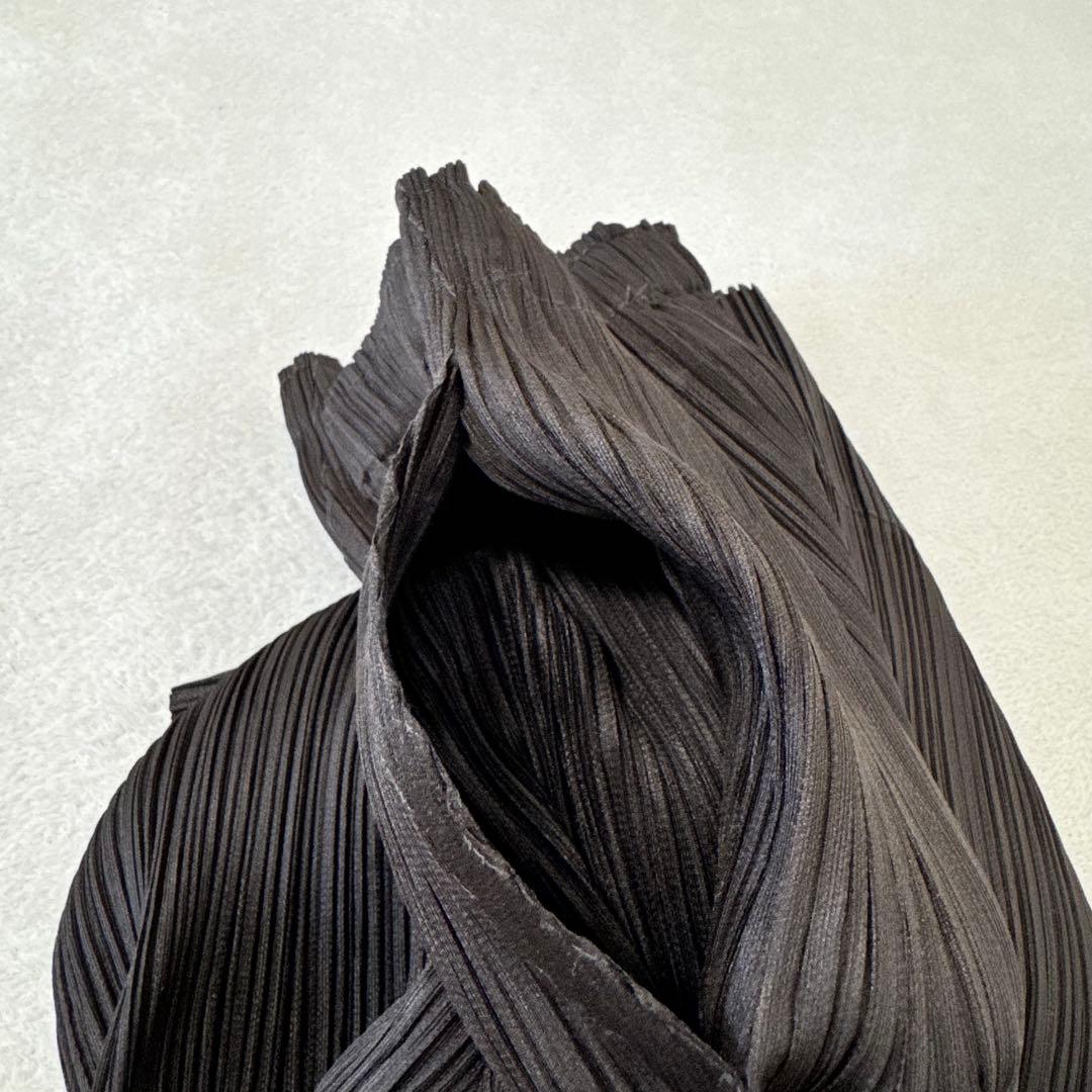 極美品✨PLEATS PLEASE XXLプリーツ　ワイドパンツ　ブラウン　膝丈