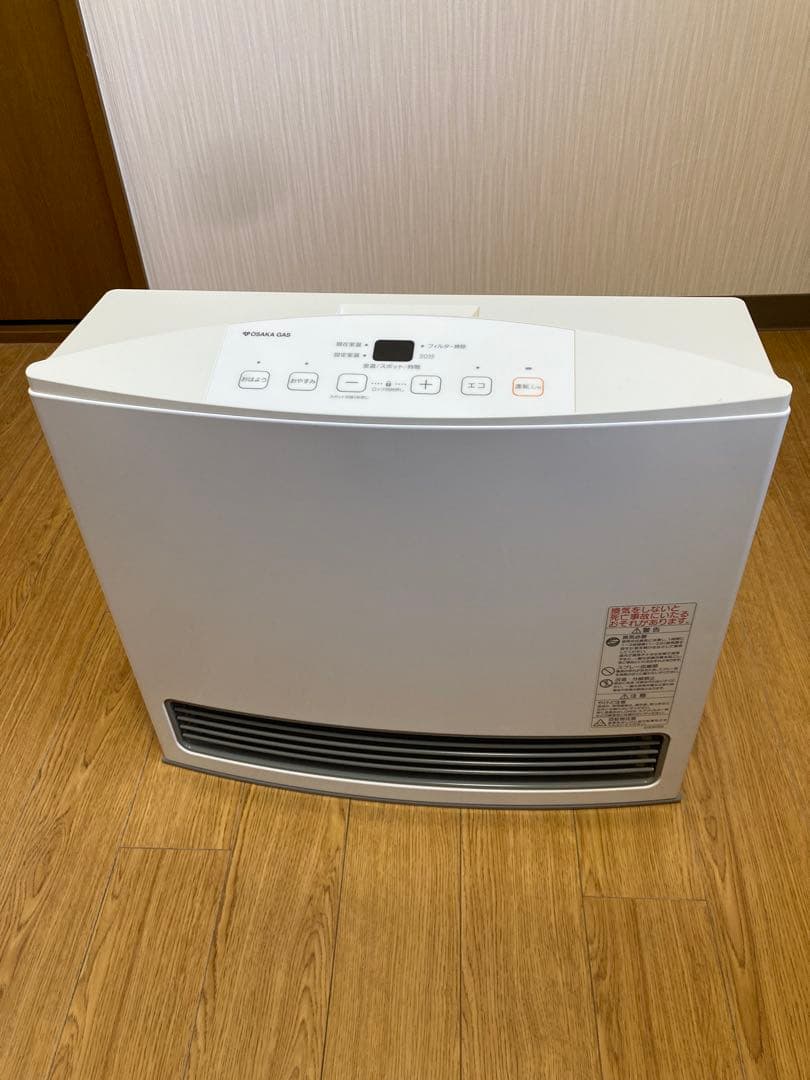 ノーリツ ガスファンヒーター ～15畳 ガスホース付き GFH-4005S