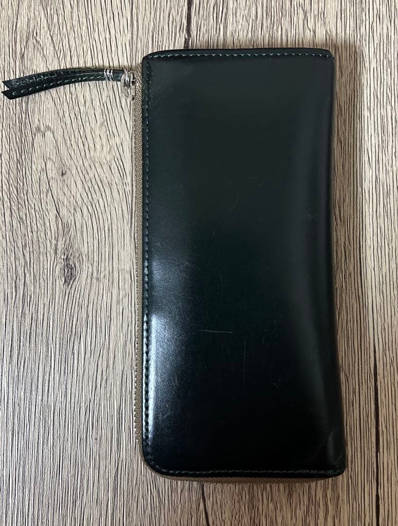 SLOWレザー長財布 （グリーン）