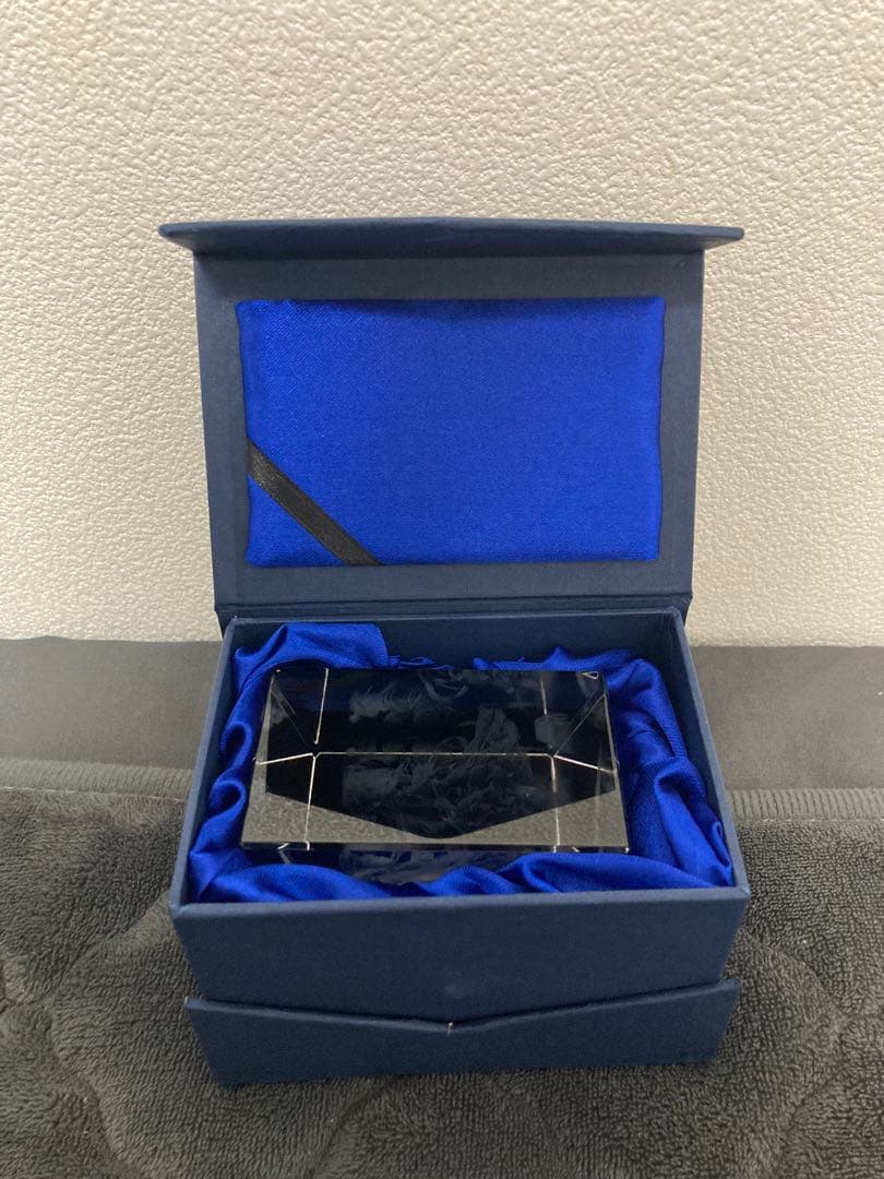 【新品希少 回転ライトステージ付】まいてつ ハチロク 3Dクリスタル