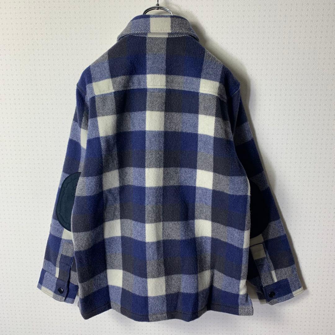 美品 A BATHING APE CPOジャケット ネルシャツ ブロックチェック