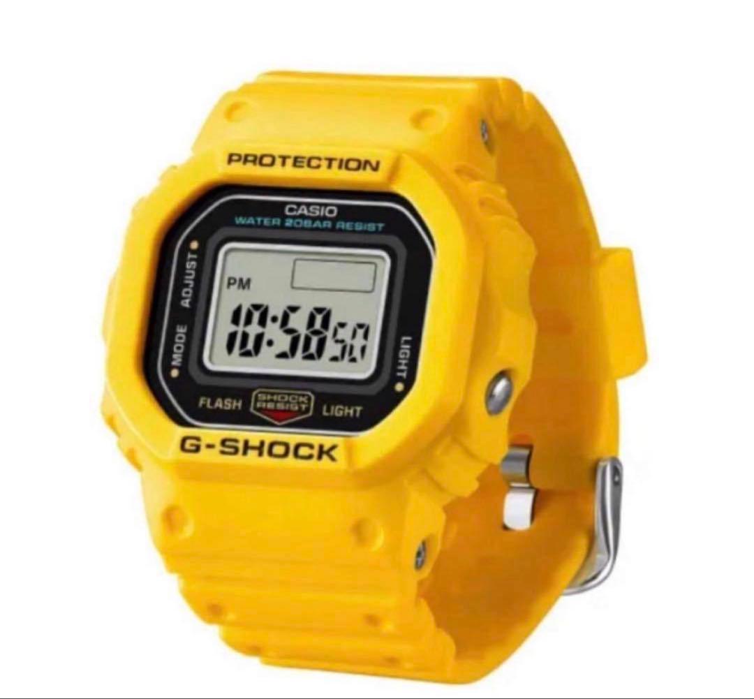 CASIO G-SHOCK nano DWN-5600-9JR イエロー黄色