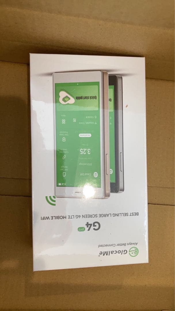 G4 Pro ギガ付きセット 3900mAhバッテリー モバイルルーターアメリカ