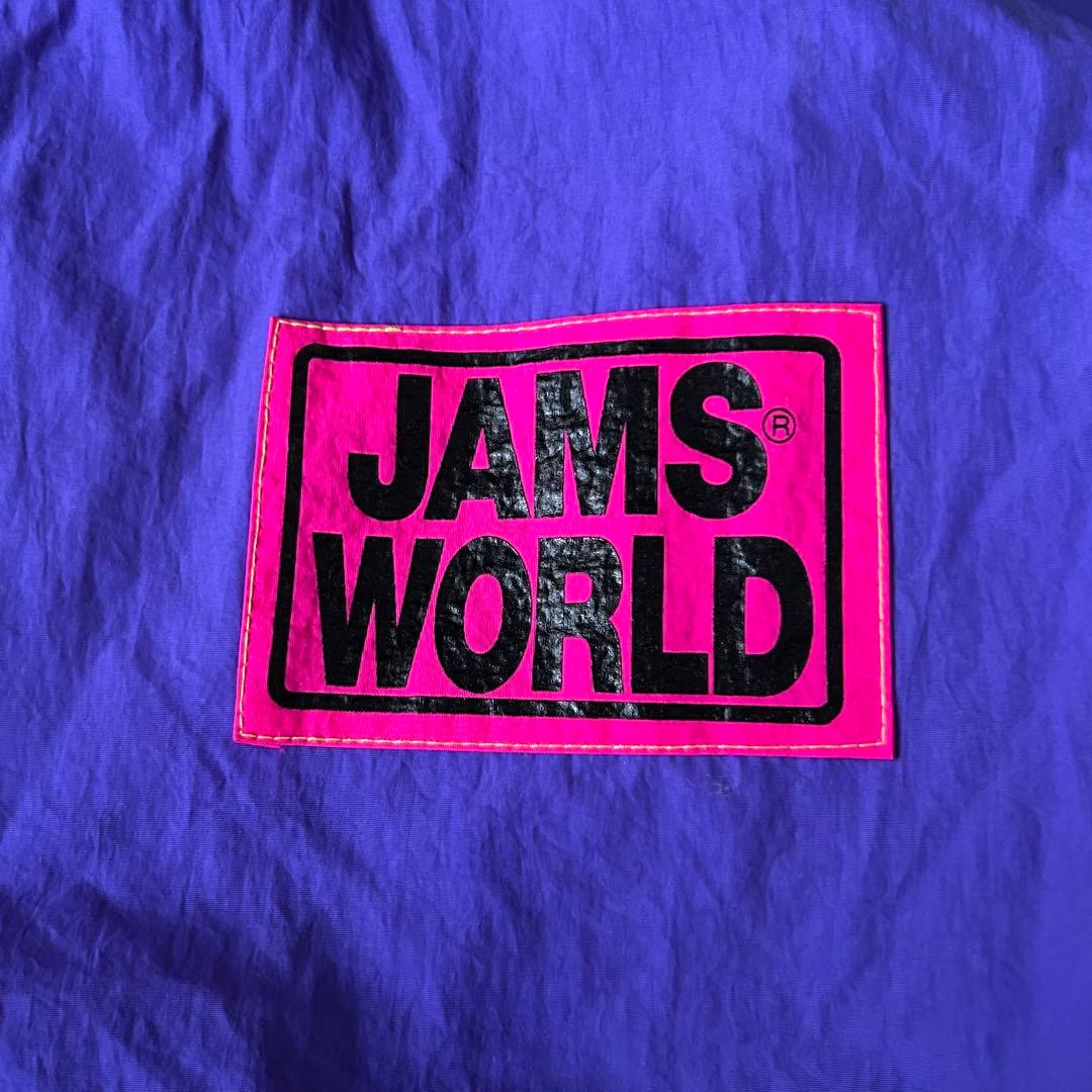 美品 USA製 90s JAMS WORLD クレイジー ナイロン ジャケット