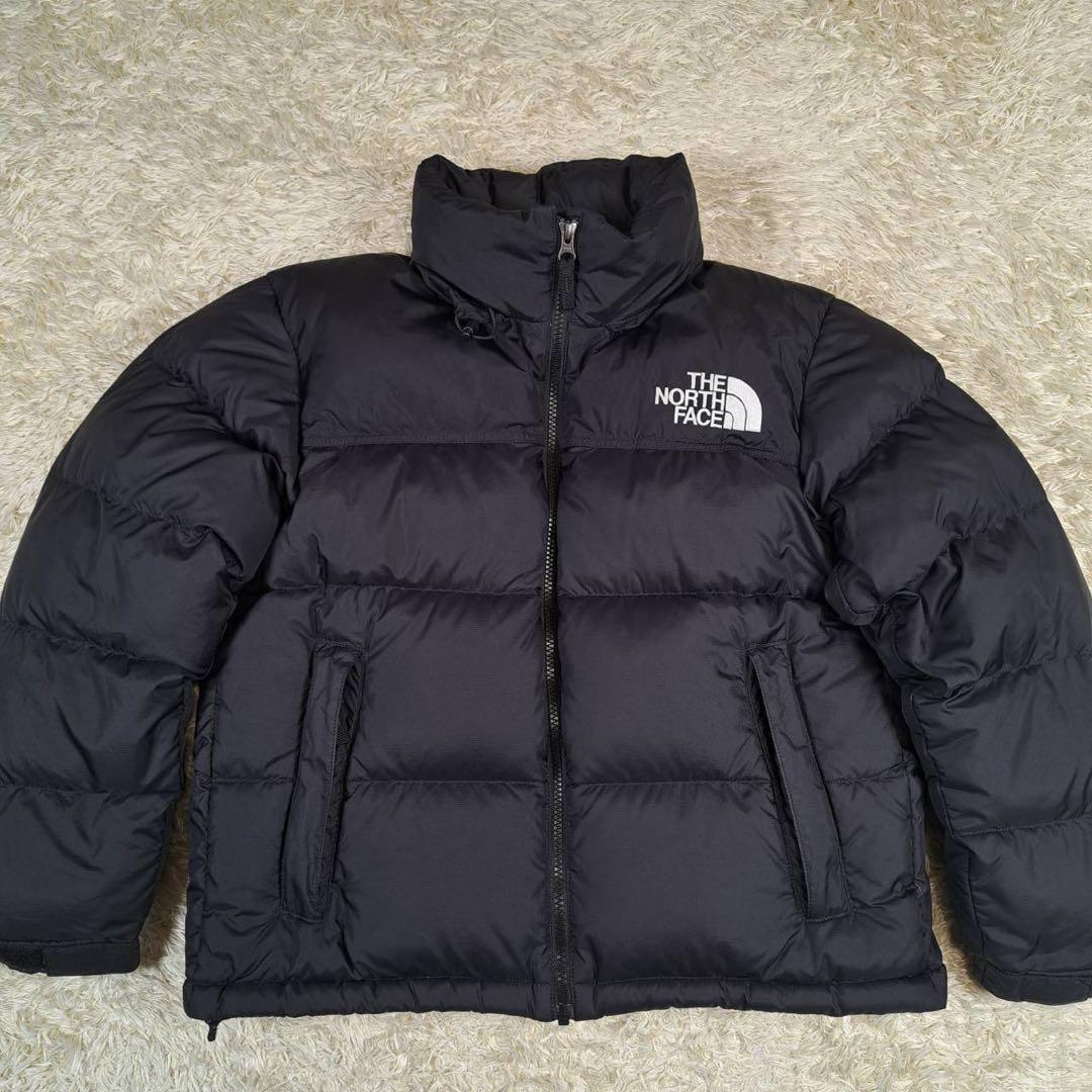 美品　THE NORTH FACE ショートヌプシ　レディース　肉厚　ブラック