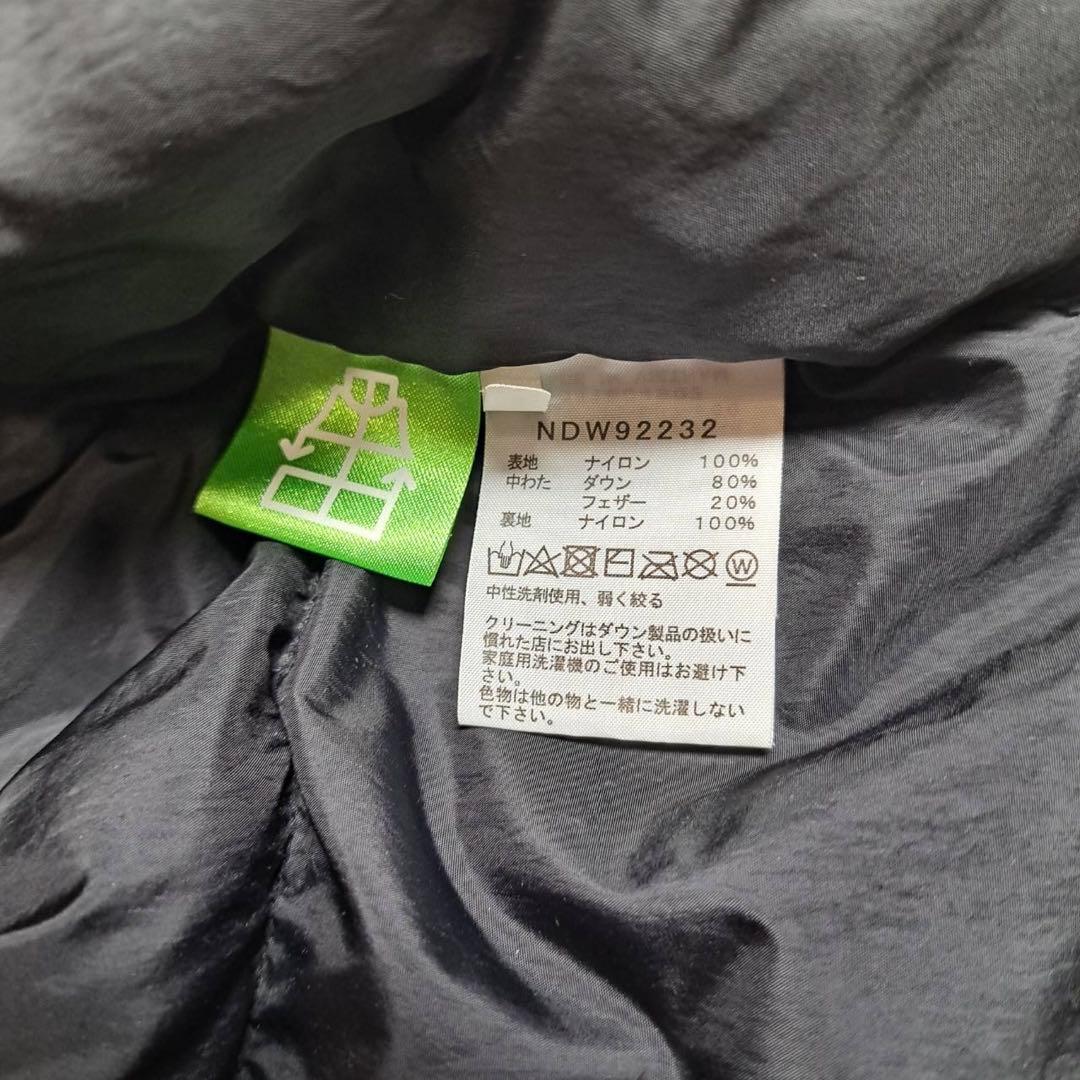 美品　THE NORTH FACE ショートヌプシ　レディース　肉厚　ブラック