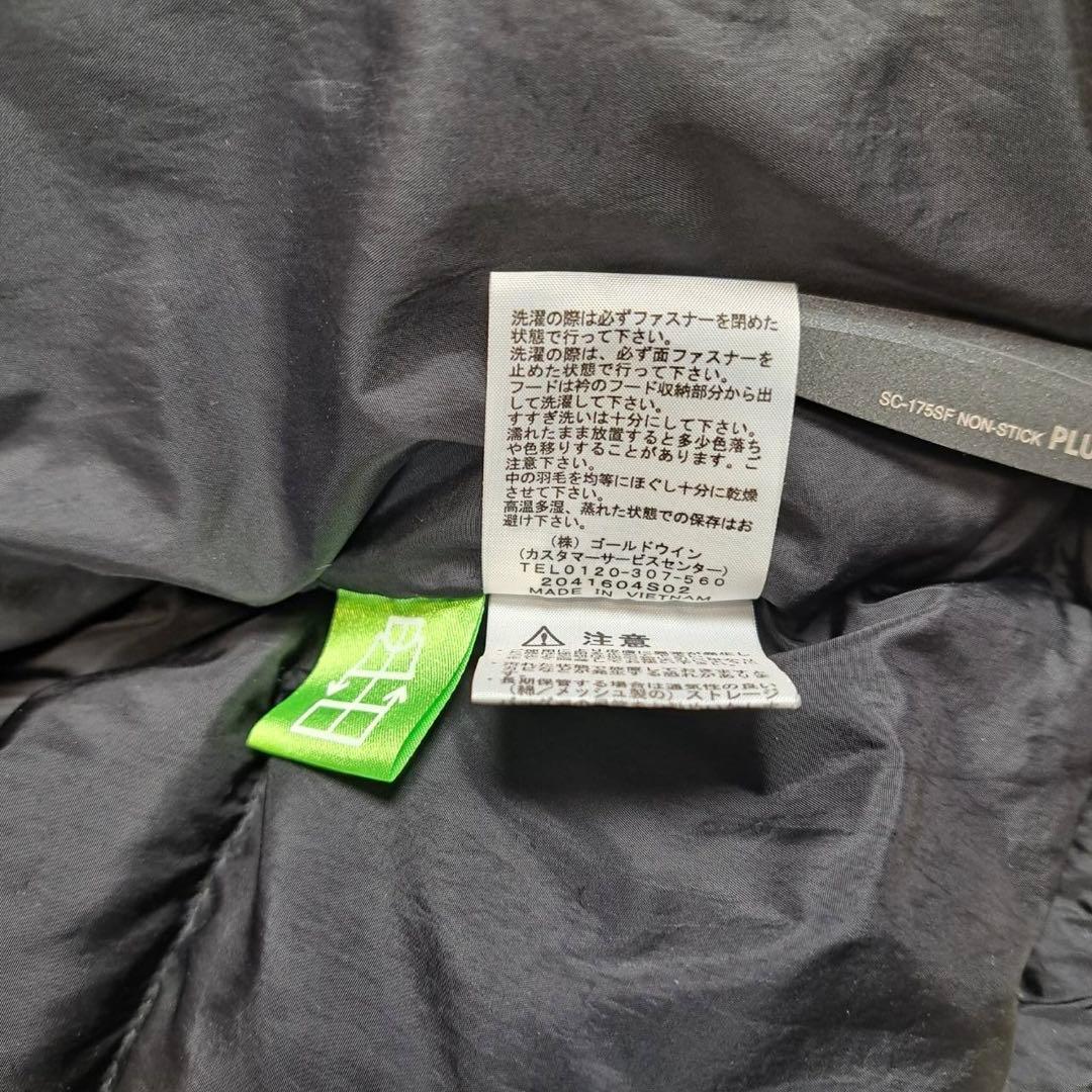 美品　THE NORTH FACE ショートヌプシ　レディース　肉厚　ブラック