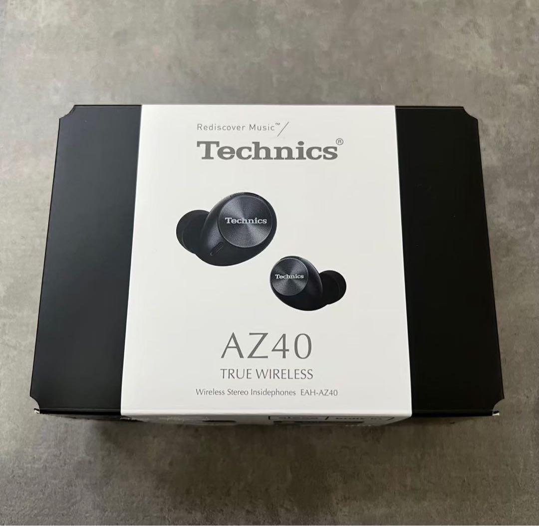 テクニクス ワイヤレスイヤホン EAH-AZ40-K 黒マルチポイント IPX4