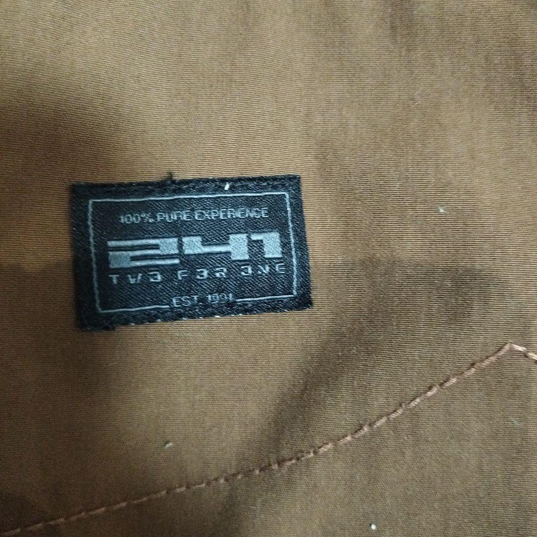 【美品】TWO FOR ONE ビブパンツLサイズ ブラウン