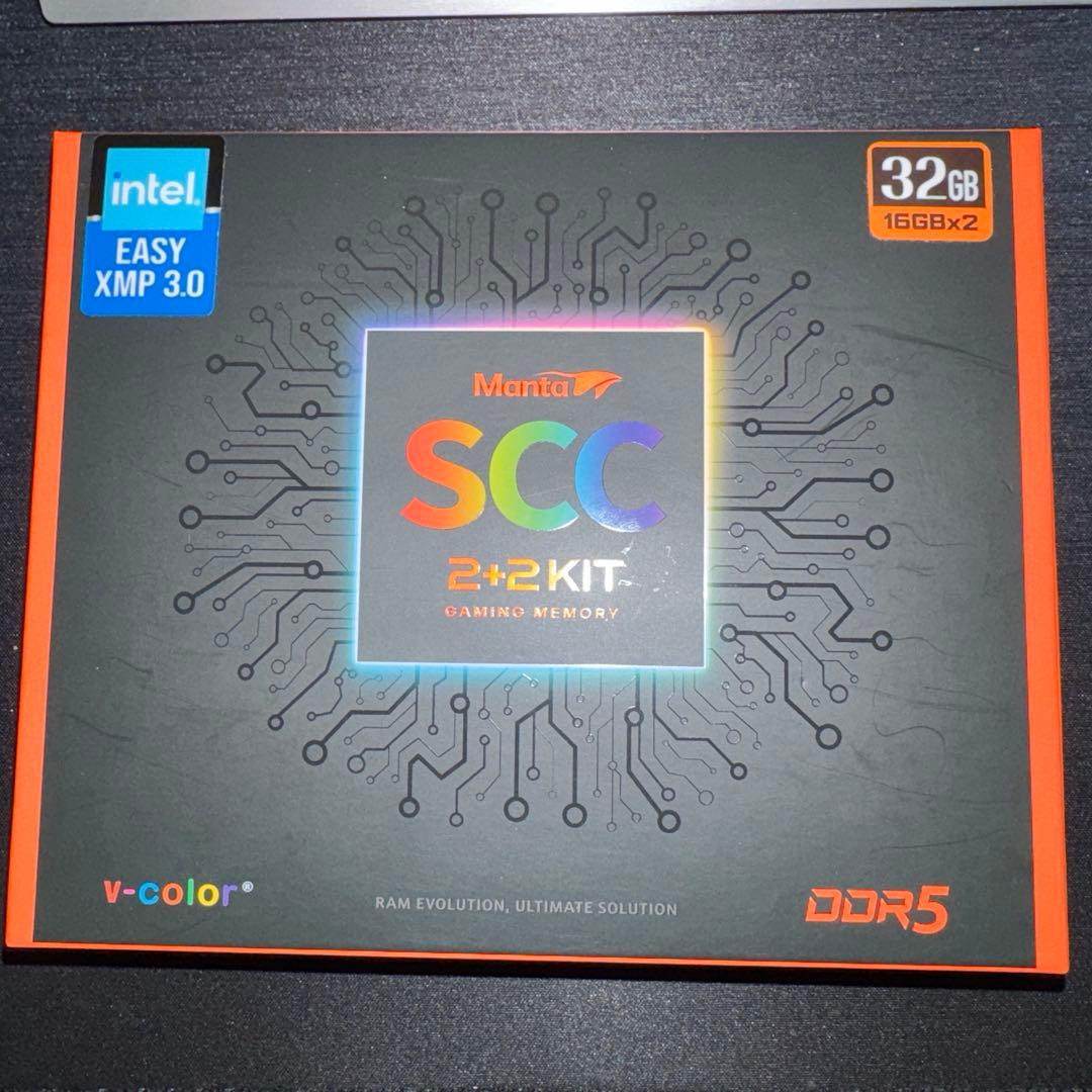 Manta SCC 2+2 KIT 32GB DDR5 メモリー