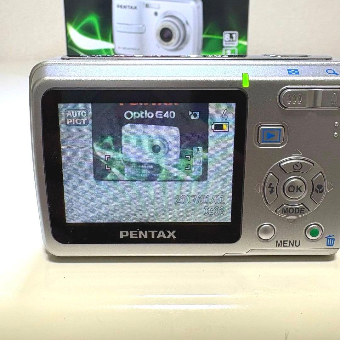 PENTAX ペンタックス Optio オプティオ E40 元箱入り