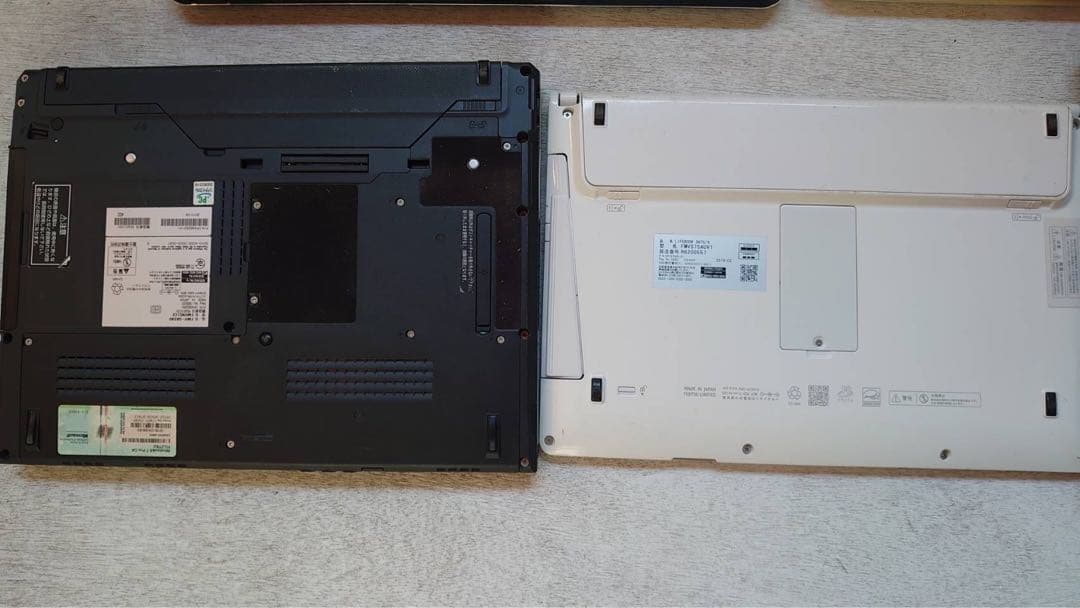 【まとめ売り】FUJITSU ノートパソコン10台セット(ジャンク品）❶