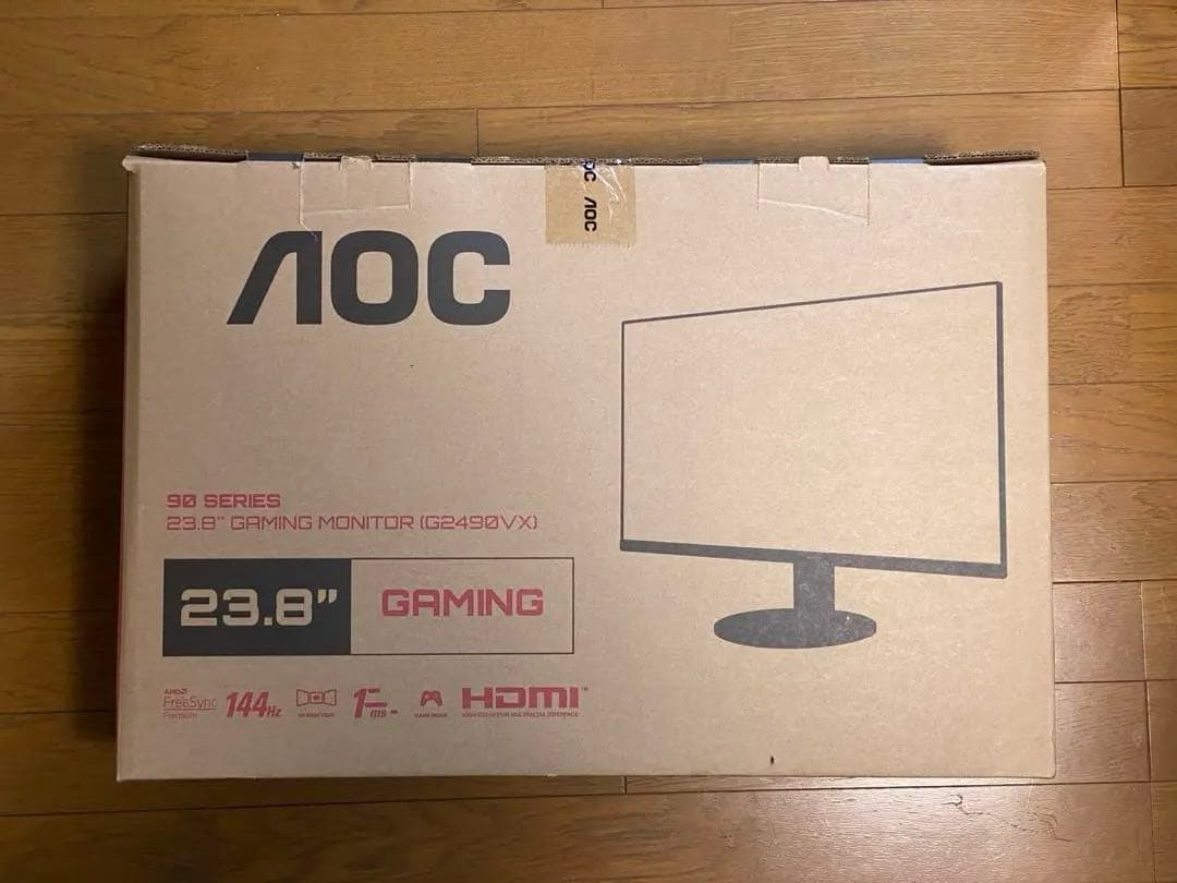 AOC 23.8インチ ゲーミングモニター G2490VX