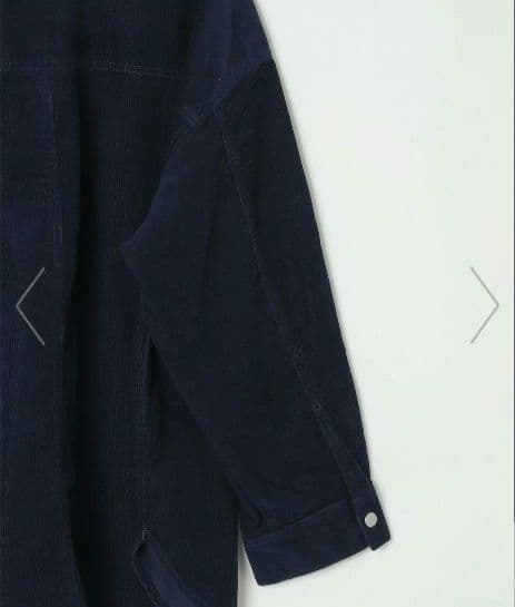 【今季新品★人気完売】レプシィム コーデュロイBIGシャツ