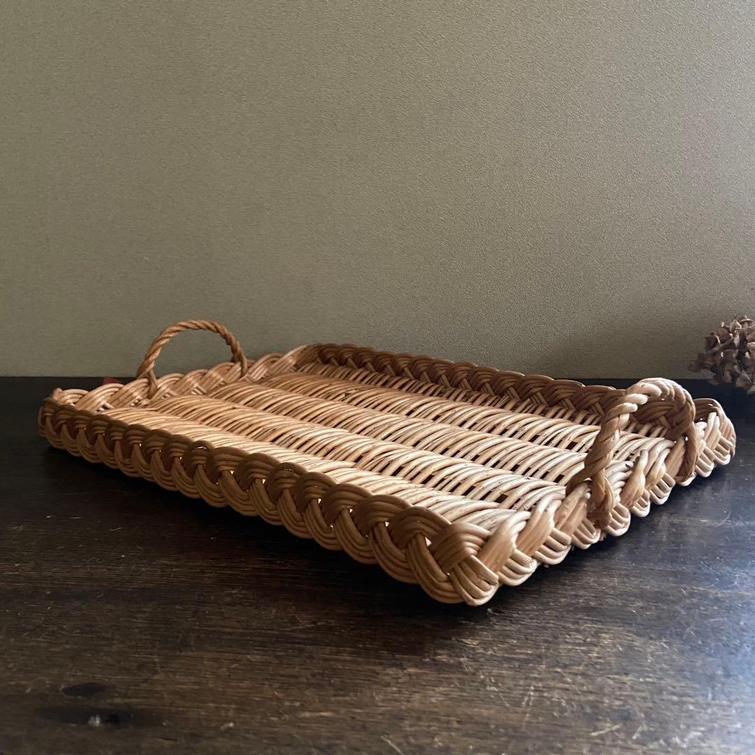 フランスアンティーク　ラタントレイ　パニエ　ブロカント　生活道具