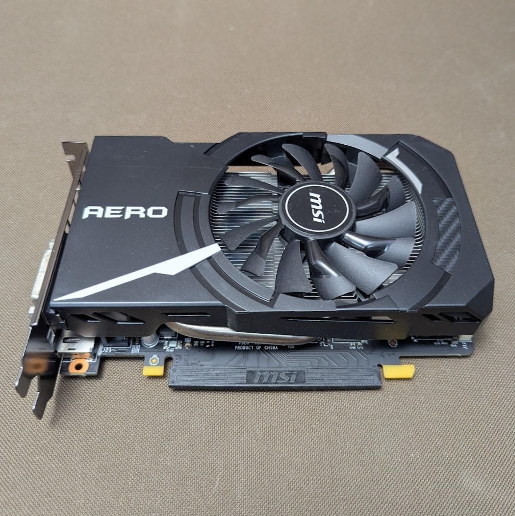 MSI GeForce GTX 1060 AERO ITX 6G OC グラボ