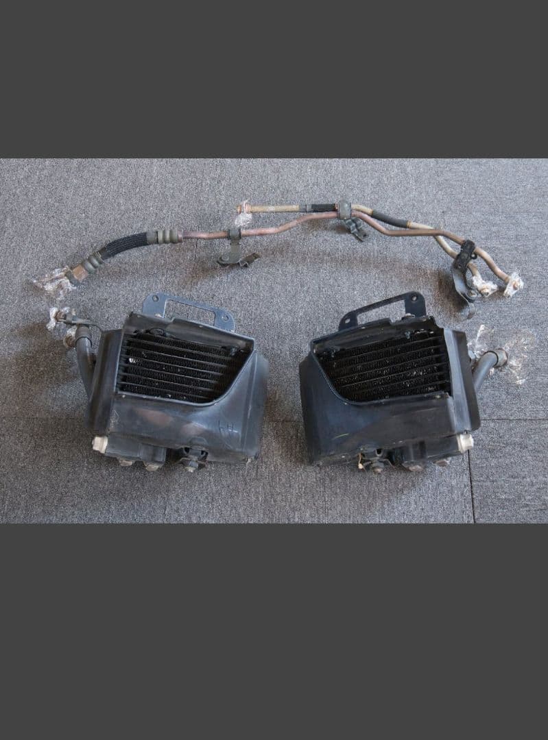 平成15年 RX-8 SE3P 13B 純正 ツインオイルクーラー ガスケット付