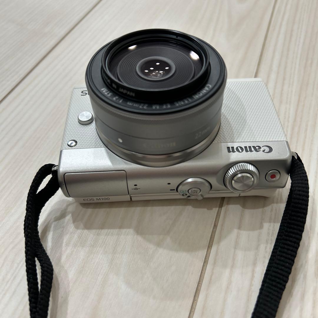 Canon EOS M100 ダブルレンズキット ホワイト