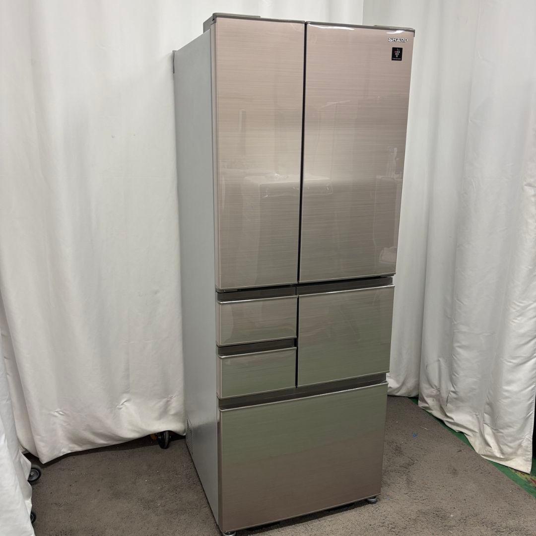 116　SHARP　冷蔵庫　500-600ℓ　大型　綺麗　フレンチドア　設置無料