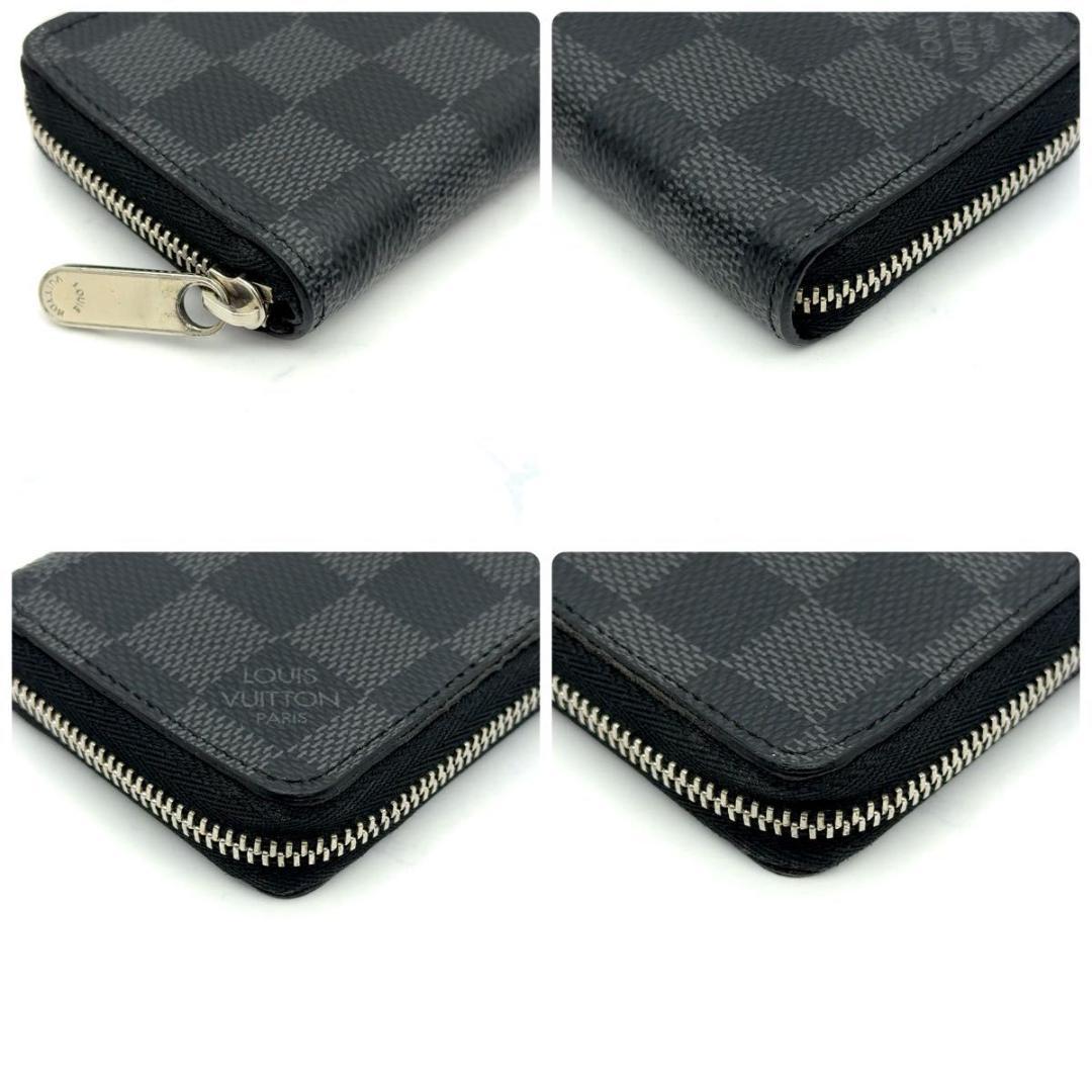 【最高級美品】ルイヴィトン ダミエグラフィット ジッピーパース 小銭入れ