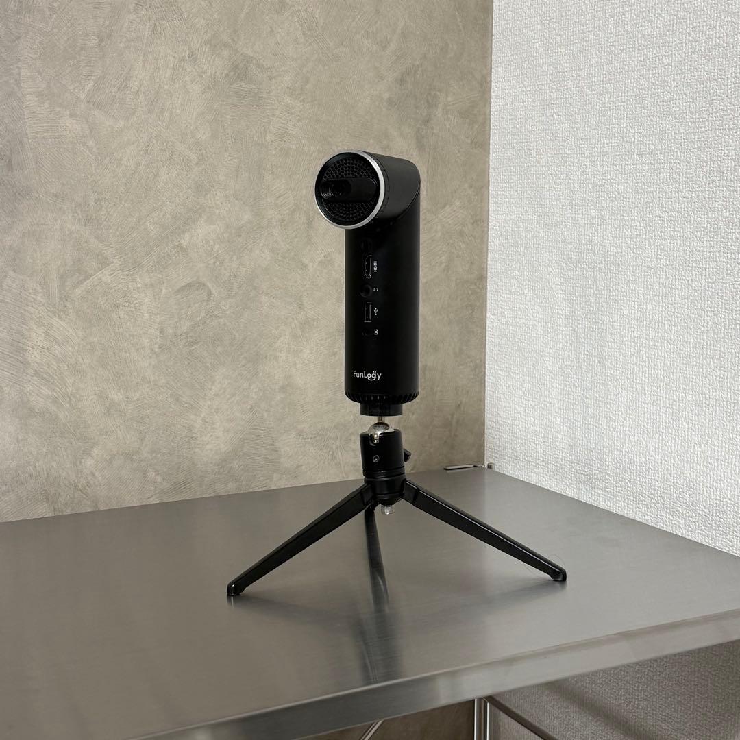 Funlogy X-03 小型プロジェクター＆スタンド