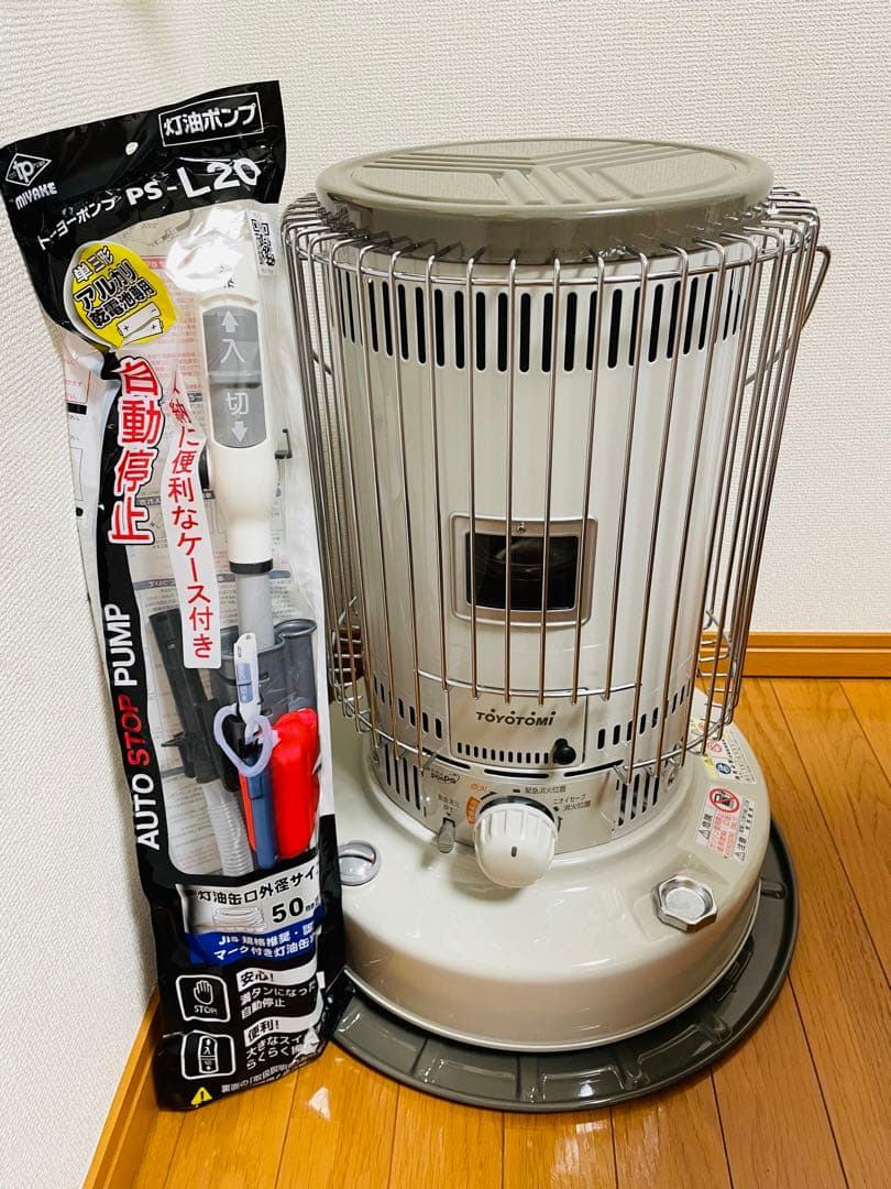 koyauchi045様TOYOTOMI ストーブKS-67Hホワイトおまけ付き