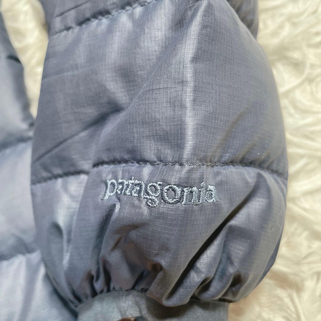 パタゴニア　ダウンコート　ジャケット　ネイビー　M レディース