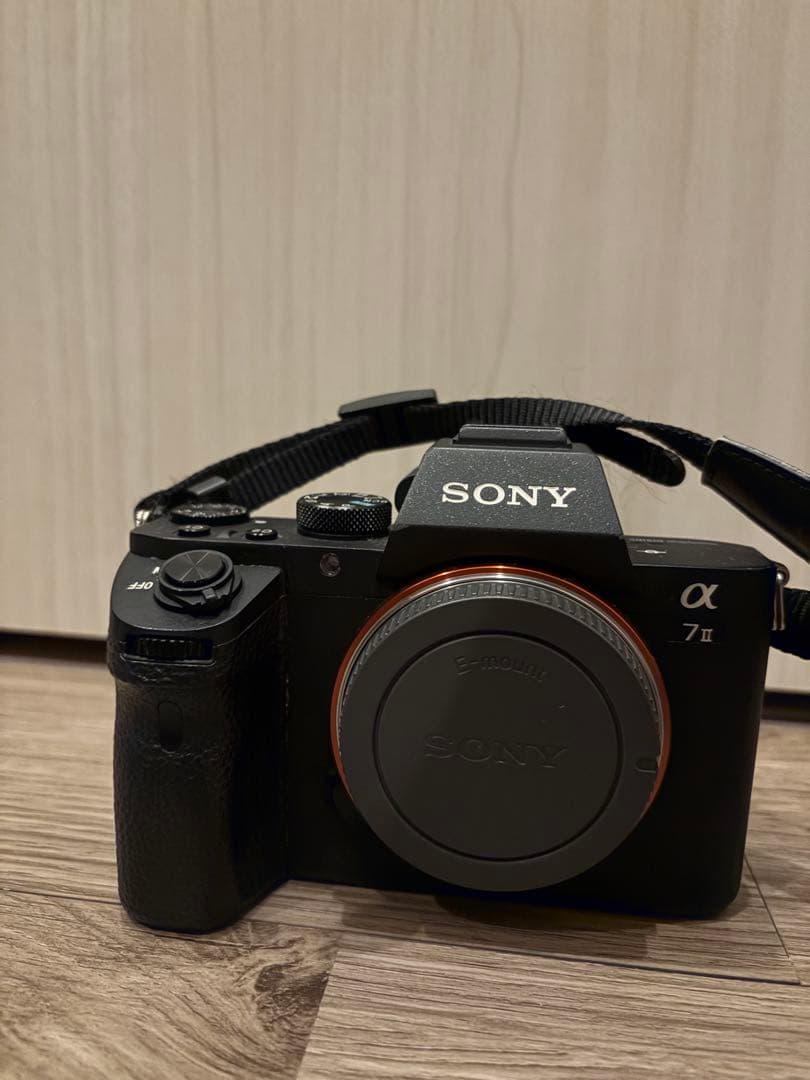 【美品】SONY α7 II ミラーレスカメラ、バッテリー２つ、カメラケース