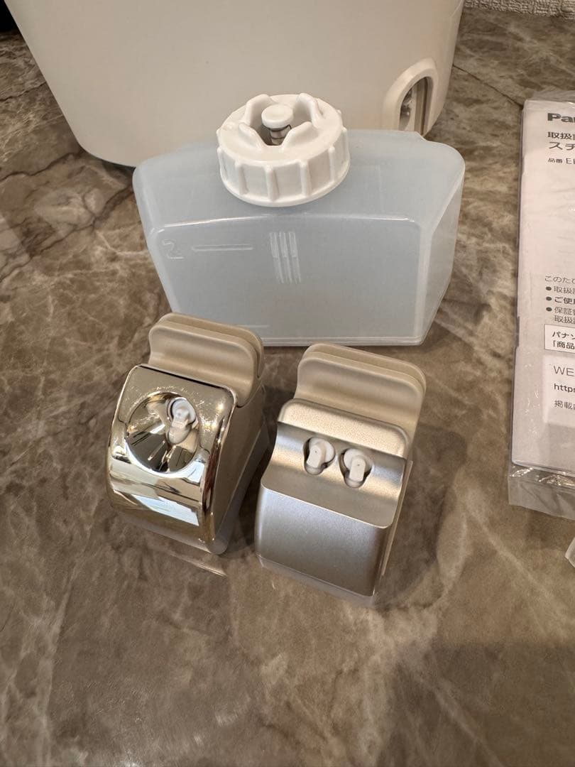 【美品】Panasonic スチーマー ナノケア EH-SA0B 大理石