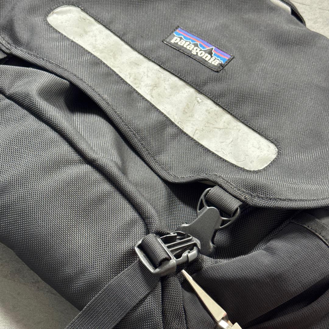 patagonia Half Mass ハーフマスメッセンジャーバッグ 黒 古着