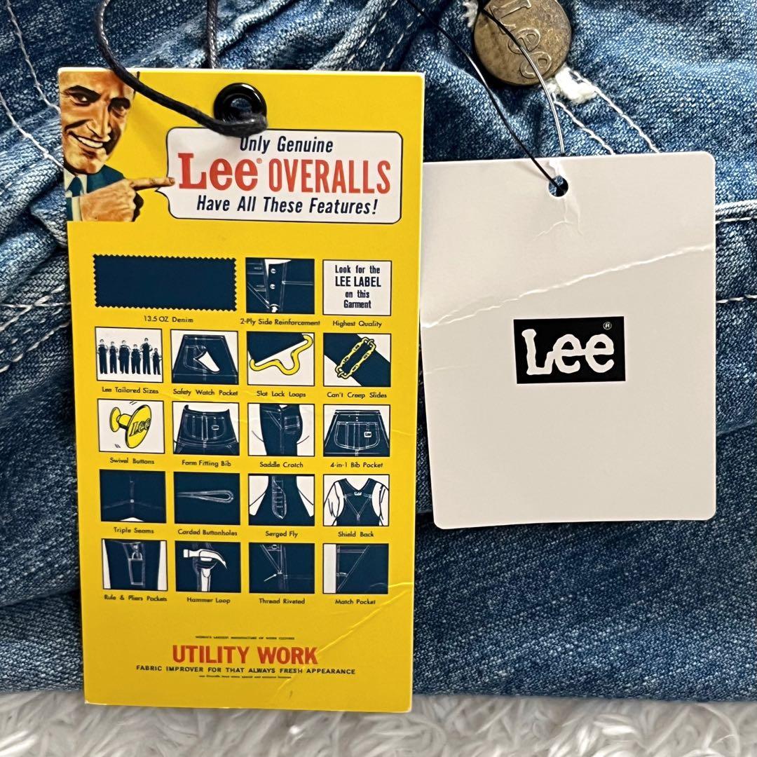 新品未使用 Lee リー デニム サロペット オーバーオール ユーズド加工 XL
