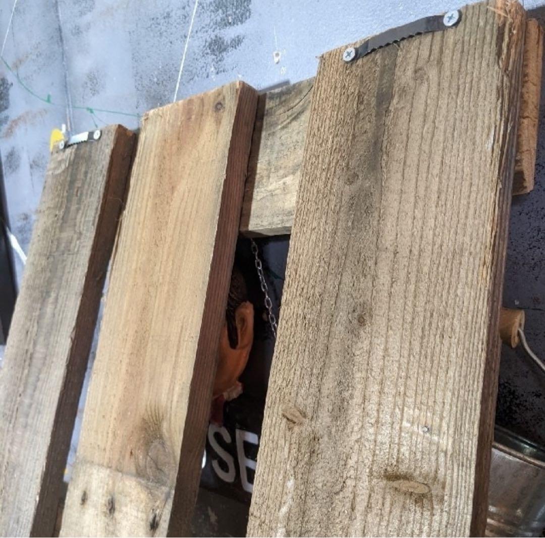 カットハウス 立掛け式 看板（黒板） 理容室の看板 オープン&クローズ看板