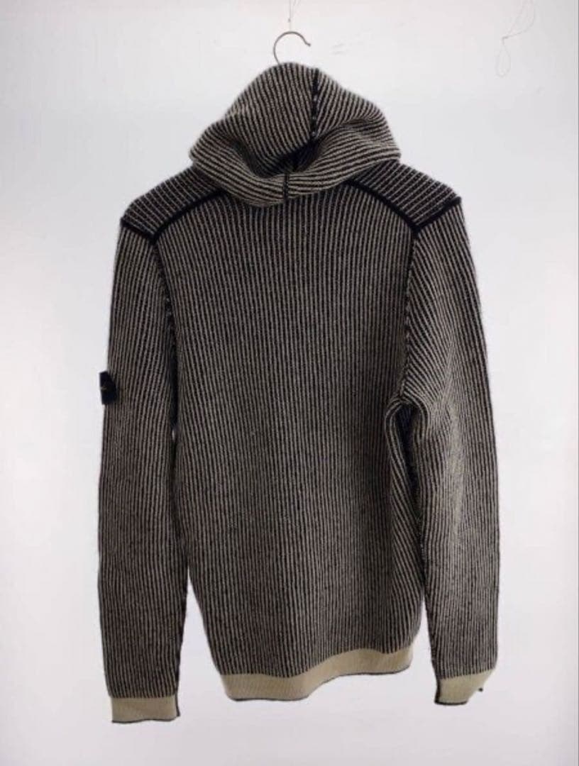 stone  ニット カーディガン ジップアップ ポーカー M