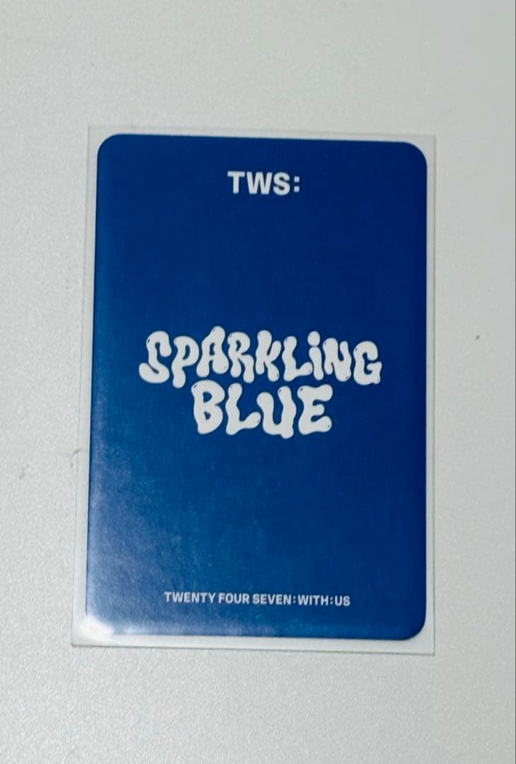 TWS ハンジン　トレカ　musicplant sparkling blue