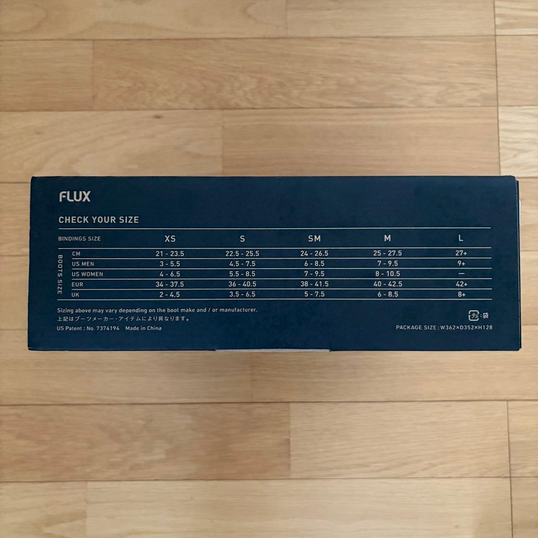 【美品】限定品 FLUX EZO バインディング Mサイズ 箱・証明書付き