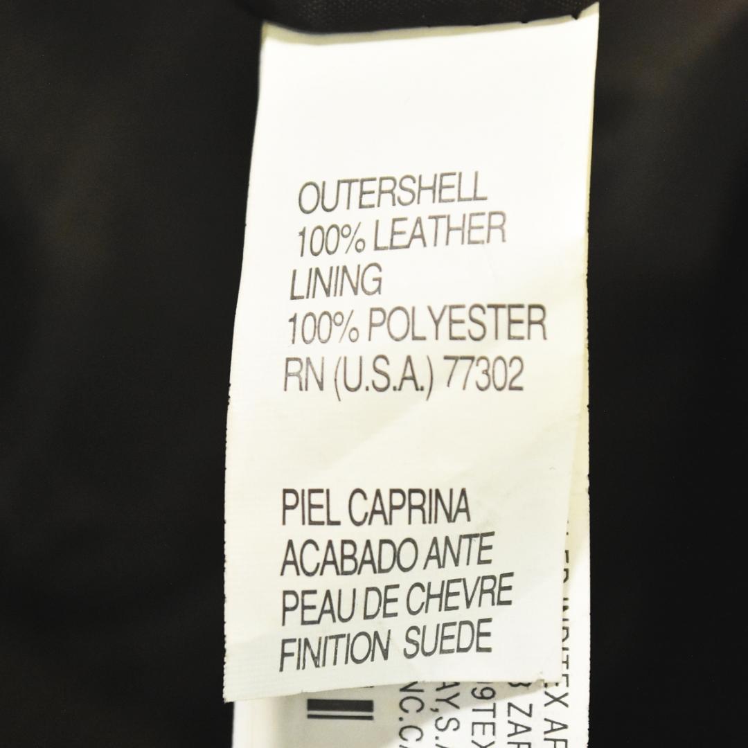 【人気】 ザラ ZARA レザー スエード ジャケット S ブラウン ♪