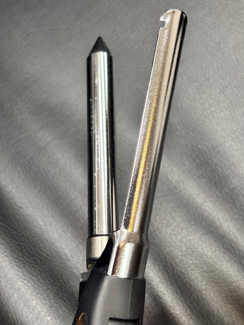 超美品　LENZ α-10φレンツアイロン　丸10ミリアイロン　理容アイロン