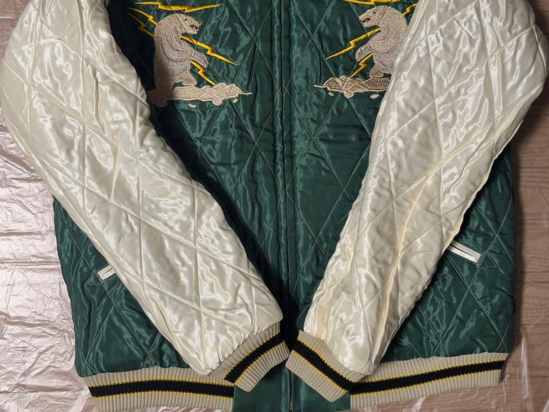 2022年秋冬 テーラー東洋 スカジャン 別珍 白熊 アラスカ