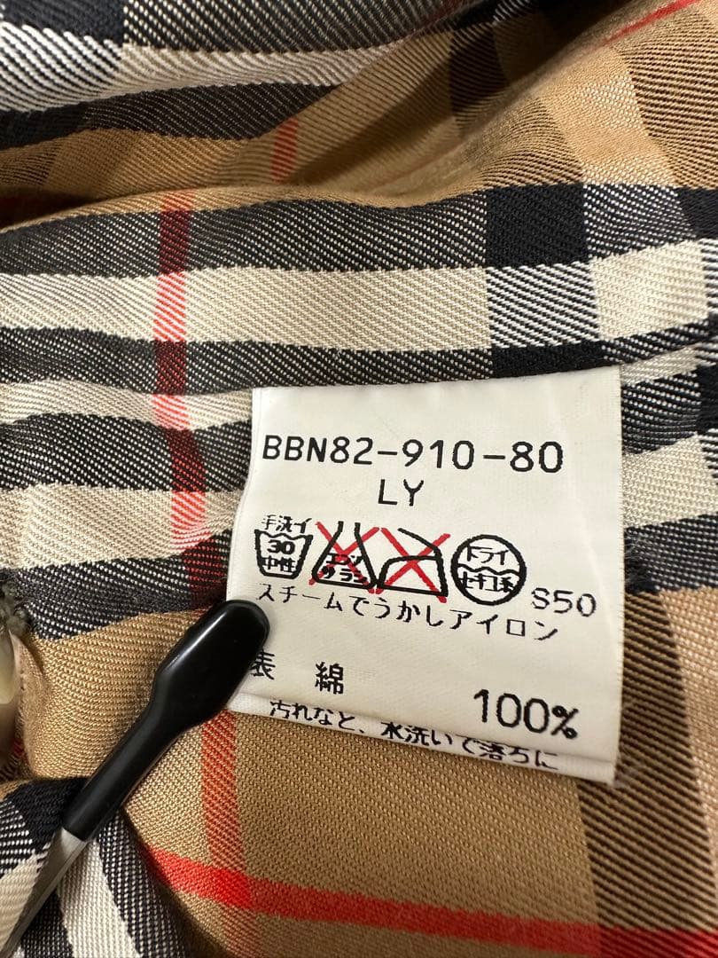 Burberry フード付きモッズコート ベージュ