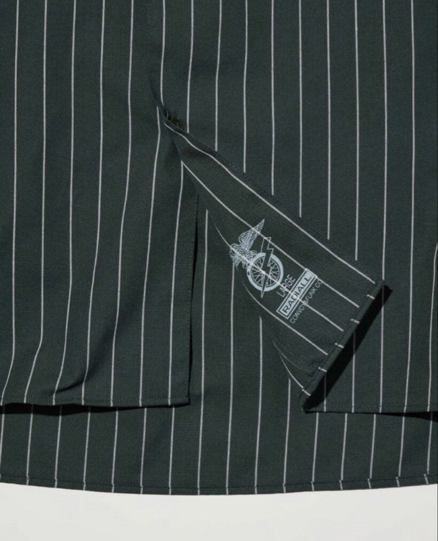 RADIALL ラディアル Lサイズ25MW VOX ストライプ 長袖シャツ