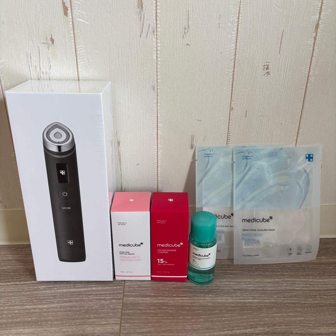 【新品未開封】メディキューブ AGE-R BOOSTER PRO 美顔器 セット